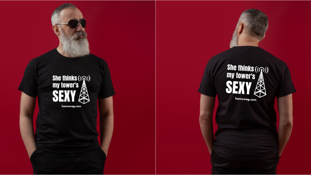 This "She Thinks" Black T-Shirt is available in the swag shop.