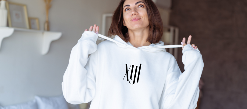 XYL White Hoodie now available in the swag shop